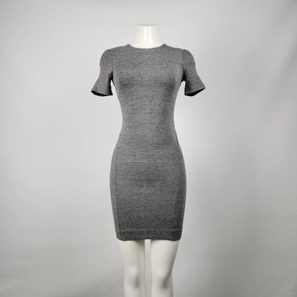 Wilfred Free Grey Short Sleeve Mignonne Dress Size S - Picture 1 of 11